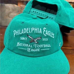 New Embroidered Philadelphia Eagles Corduroy Snapback